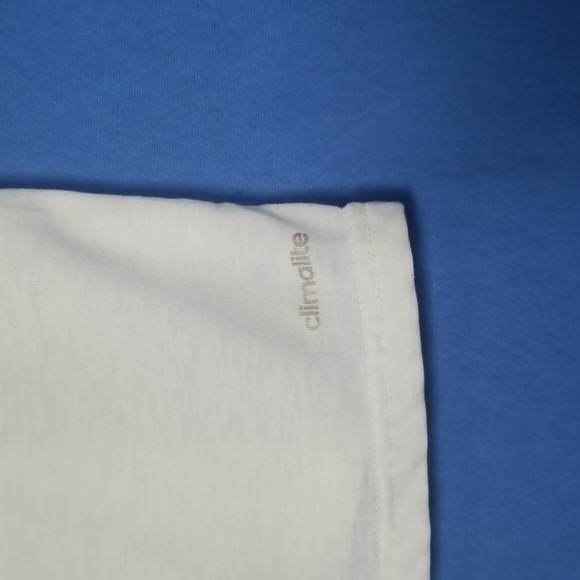 Adidas Men's White with Gray Graphics T-shirt Size S - Picture 6 of 10